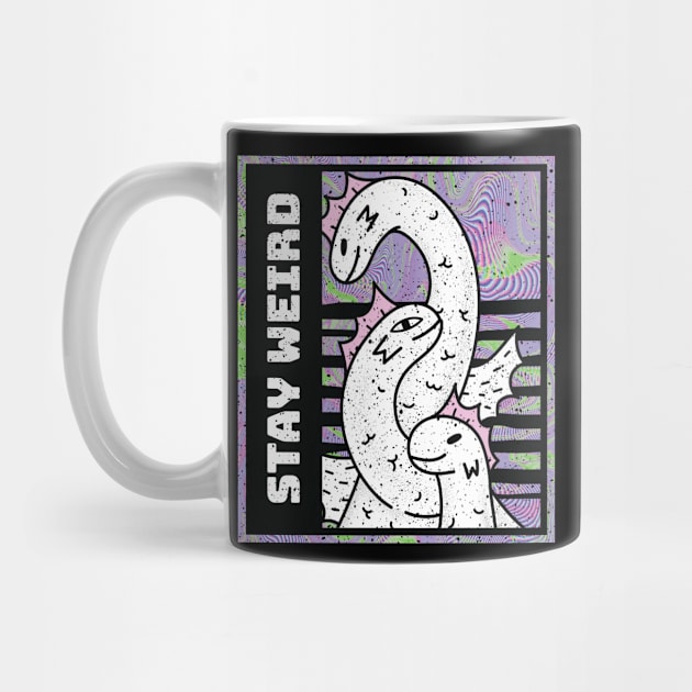 Inspiration Kaiju: Ouroboros say stay weird! by Perpetual Brunch